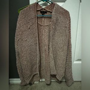 Pink cardigan